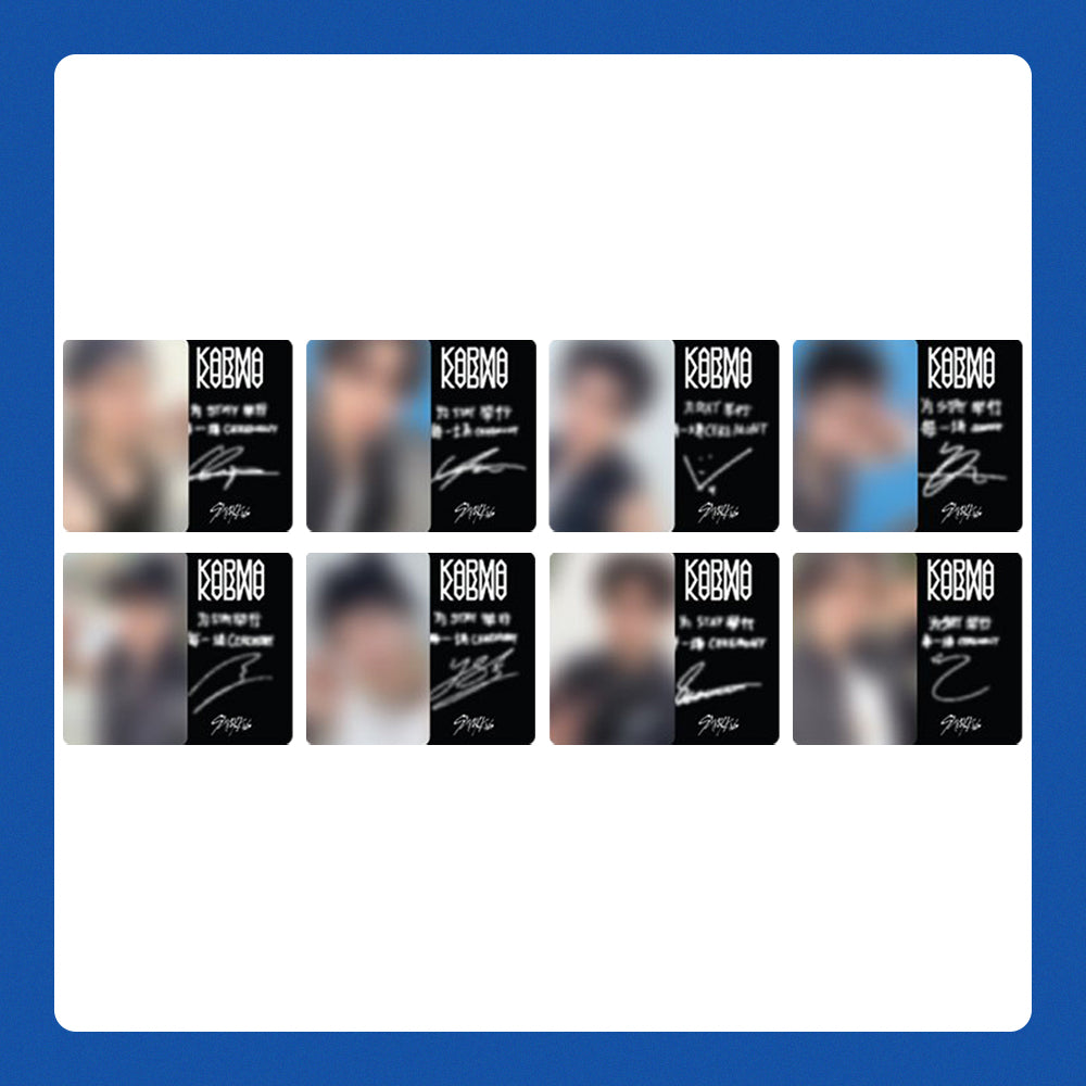 Stray Kids 4th Album 'KARMA' POB (STARRIVER)