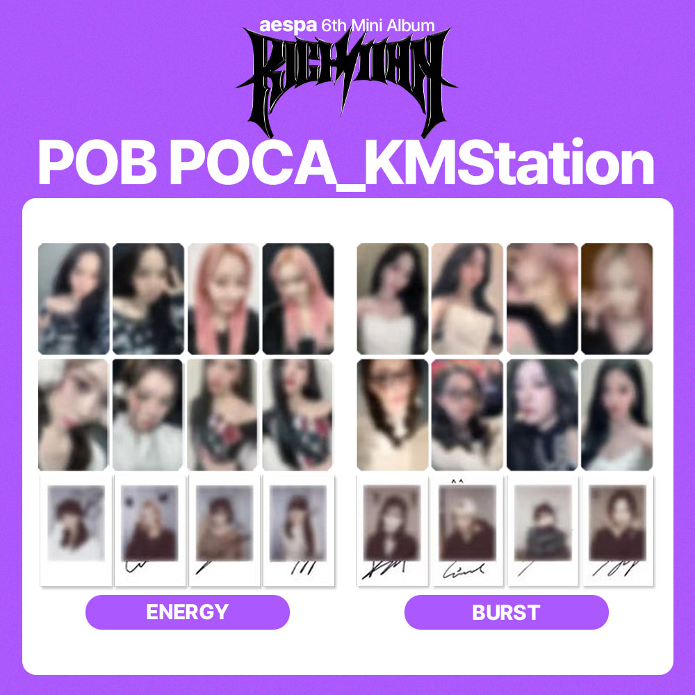 aespa 6th Mini Album 'Rich Man' POB (KMS: KMStation 2ND)