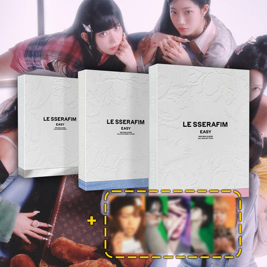 [GIFT] LE SSERAFIM 3rd Mini Album EASY Standard Ver