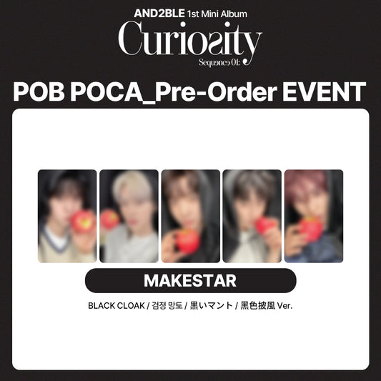 AND2BLE 1st Mini Album 'Sequence 01: Curiosity' POB