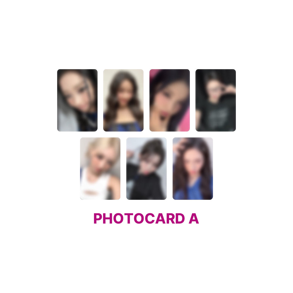 [POB] BABYMONSTER 1st Full Album 'DRIP' LUCKYDRAW (MAKE STAR) Photocard Set