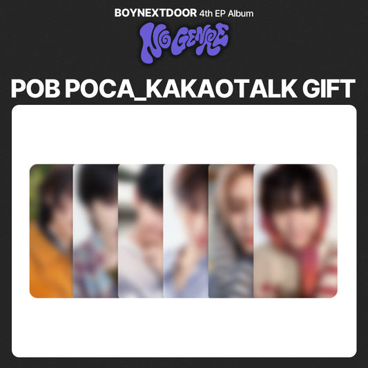 BOYNEXTDOOR 4th EP Album [ No Genre ] KAKAOTALK GIFT