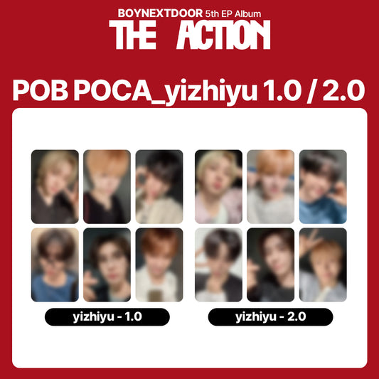 BOYNEXTDOOR 5th EP Album 'The Action' POB (YZY: yizhiyu)