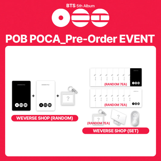 BTS 5th Album 'ARIRANG' POB (WEVERSE SHOP)