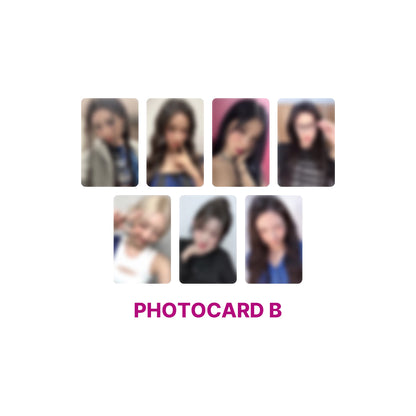 [POB] BABYMONSTER 1st Full Album 'DRIP' LUCKYDRAW (MAKE STAR) Photocard Set