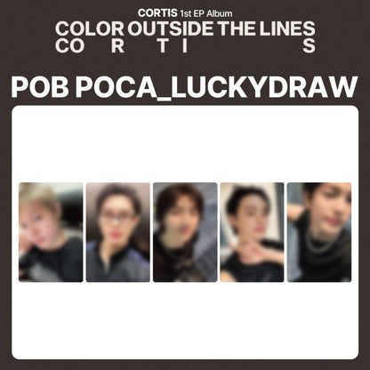 CORTIS 1st EP Album 'COLOR OUTSIDE THE LINES' LUCKYDRAW (YZY: yizhiyu)