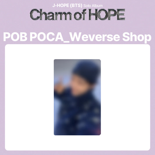 J-HOPE Solo Album 'Charm of HOPE' Weverse Shop POB