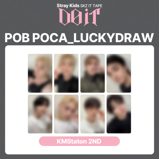 Stray Kids SKZ IT TAPE Album 'DO IT' LUCKYDRAW (KMStation 2ND)