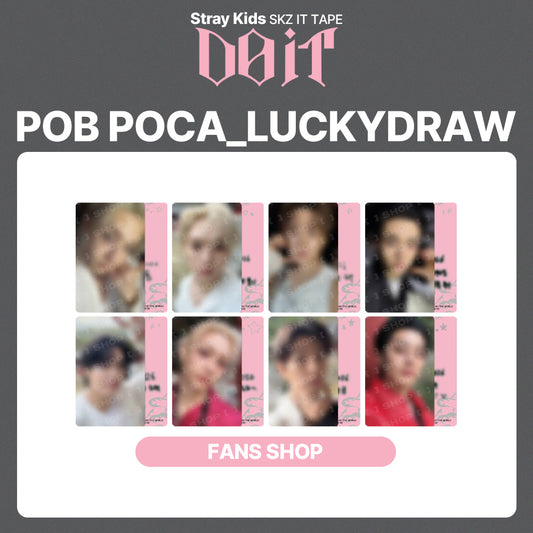 Stray Kids SKZ IT TAPE Album 'DO IT' LUCKYDRAW (FANS SHOP)