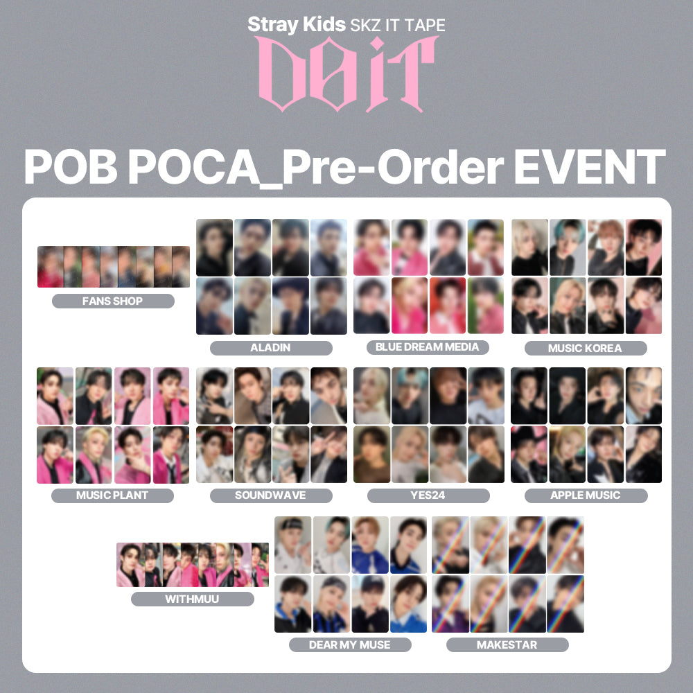 Stray Kids SKZ IT TAPE 'DO IT' POB