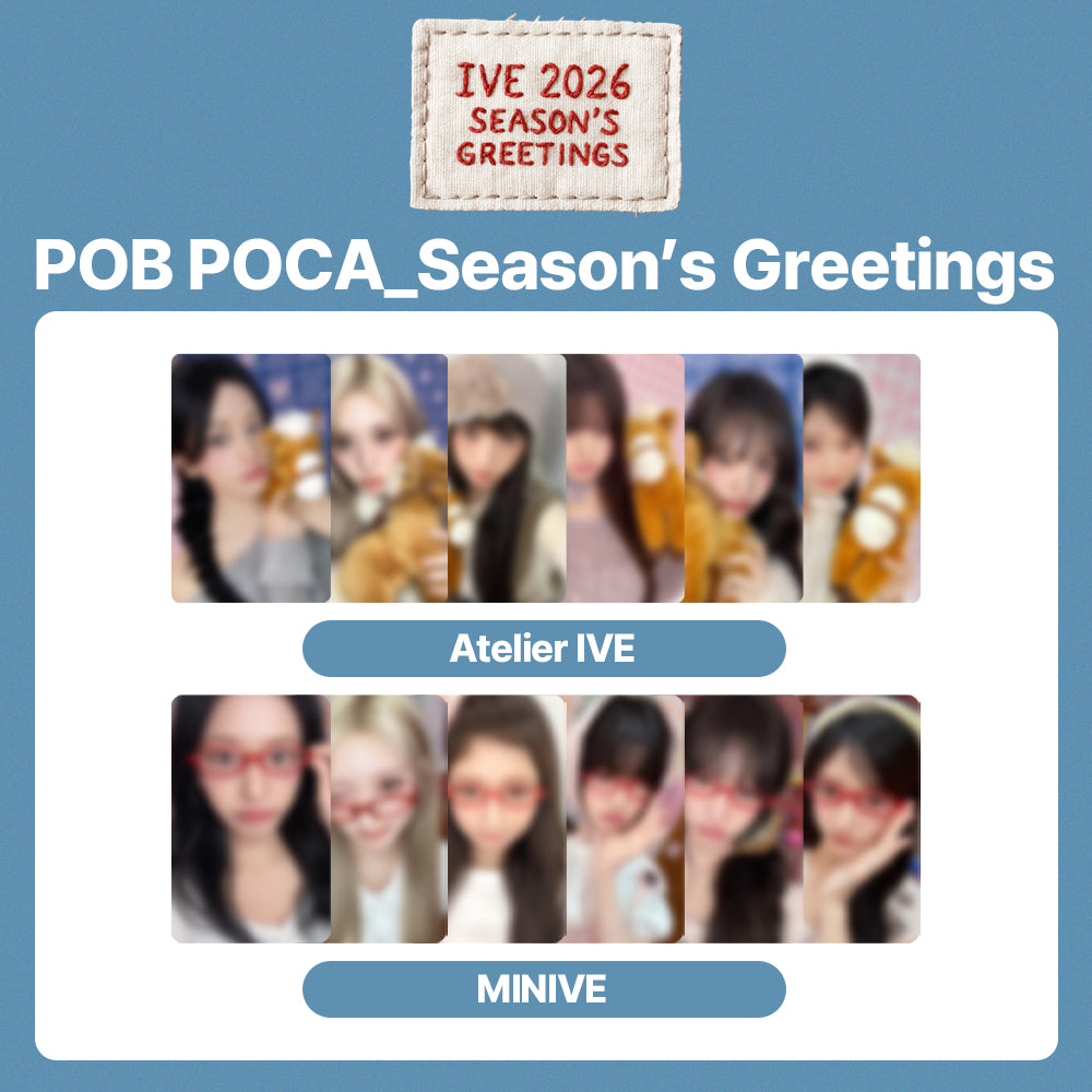 IVE 2026 Season's Greetings 'Atelier IVE / MINIVE' POB (STARSHIP SQUARE)