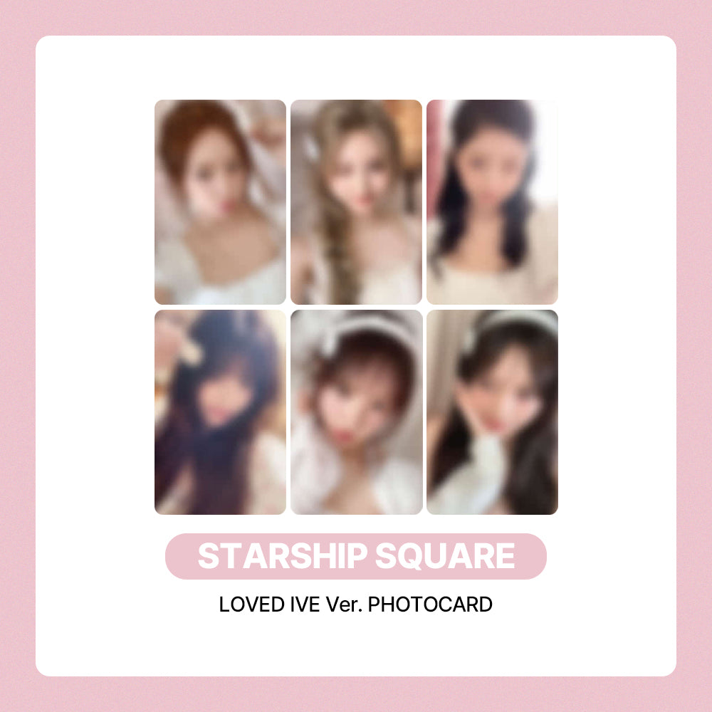 IVE 4th EP Album 'IVE SECRET' POB (SSQ_LOVED IVE)