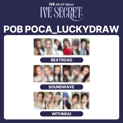 IVE 4th EP Album 'IVE SECRET' LUCKYDRAW