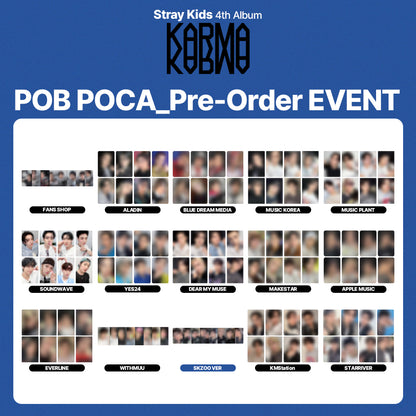 Stray Kids SKZ 4th Album 'KARMA' POB