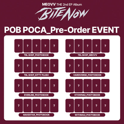 MEOVV THE 2nd EP Album 'BITE NOW' POB