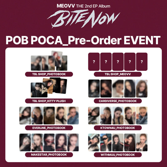 MEOVV THE 2nd EP Album 'BITE NOW' POB
