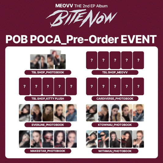 MEOVV THE 2nd EP Album 'BITE NOW' POB