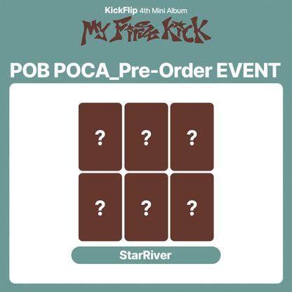 KickFlip 4th Mini Album 'My First Kick' POB (StarRiver)