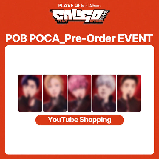 PLAVE 4th Mini Album 'Caligo Pt.2' POB (YouTube Shopping)