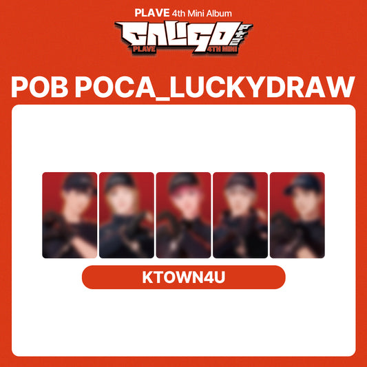 PLAVE 4th Mini Album 'Caligo Pt.2' LUCKYDRAW (KTOWN4U)