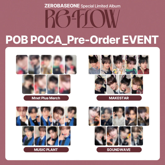 ZEROBASEONE Special Limited Album 'RE-FLOW' POB