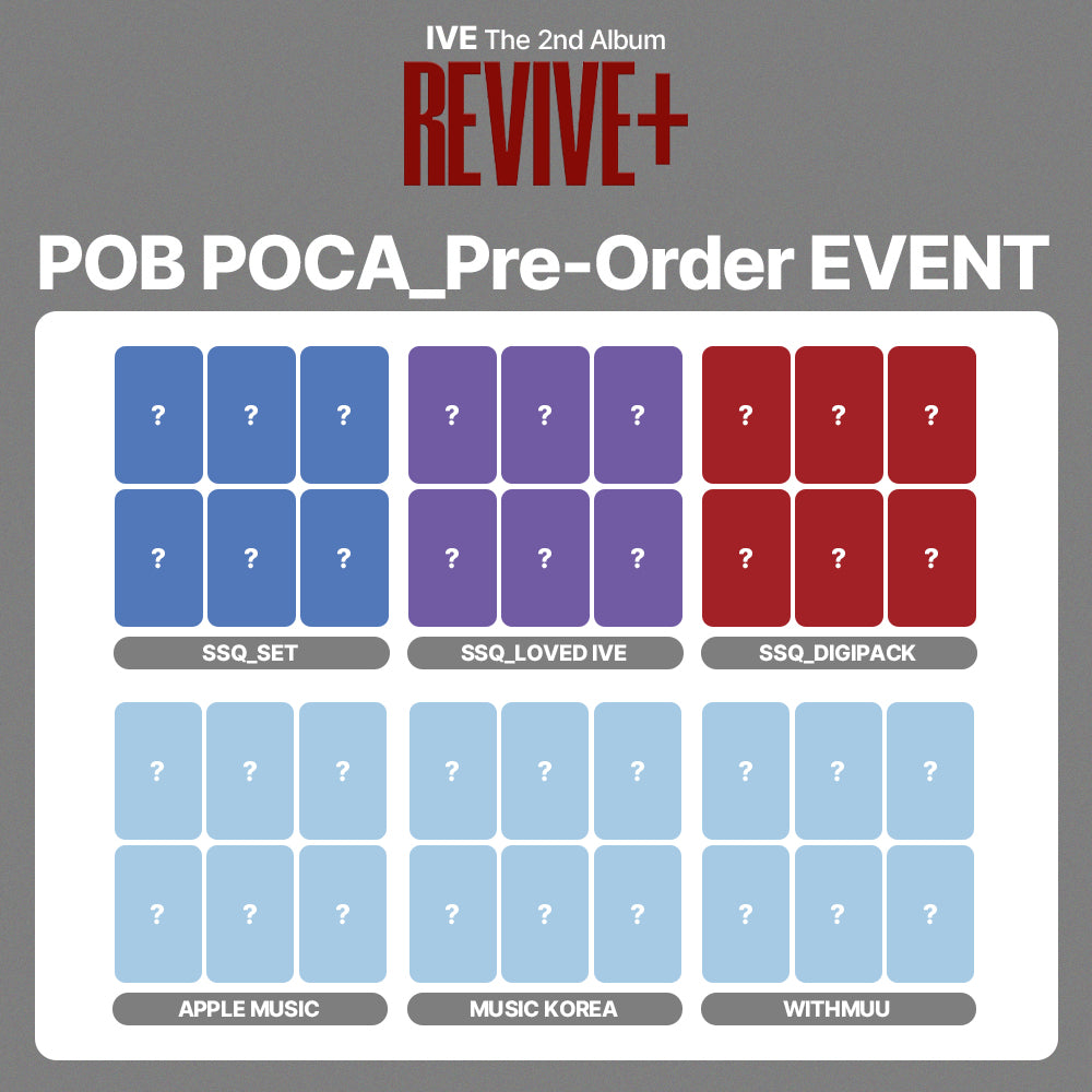 IVE The 2nd Album 'REVIVE+' POB