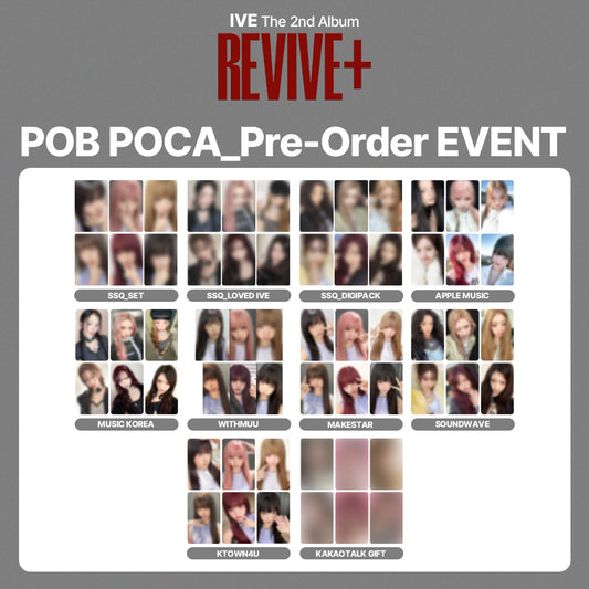 IVE The 2nd Album 'REVIVE+' POB