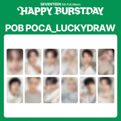 SEVENTEEN 5th Full Album 'HAPPY BURSTDAY' LUCKYDRAW (yizhiyu)