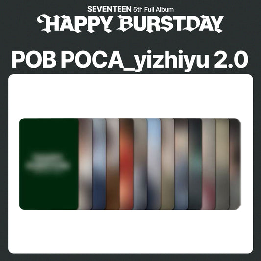 SEVENTEEN 5th Full Album 'HAPPY BURSTDAY' YZY yizhiyu 2.0