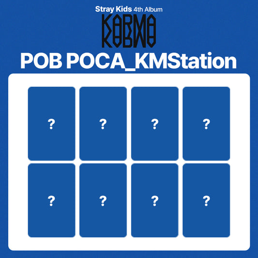 Stray Kids 4th Album 'KARMA' POB (KMS: KMStation 2ND)