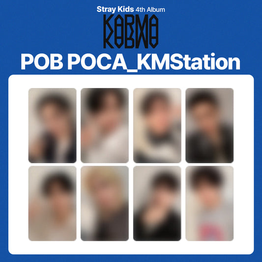 Stray Kids 4th Album 'KARMA' POB (KMS: KMStation)