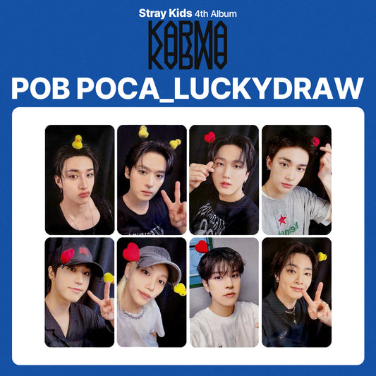 Stray Kids 4th Album 'KARMA' SOUNDWAVE POP-UP 1st LUCKYDRAW