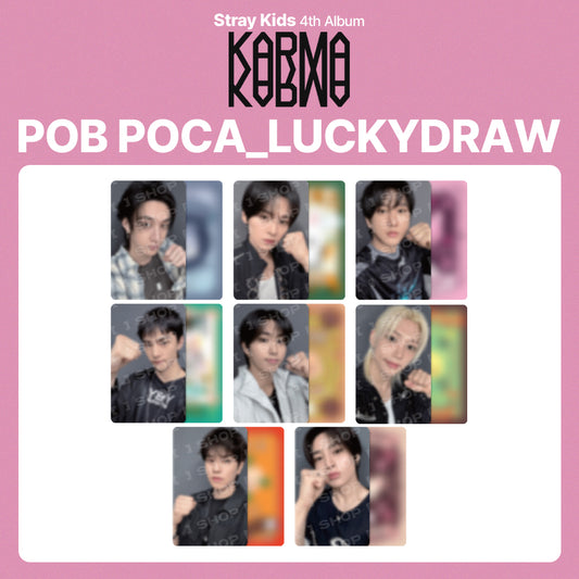 Stray Kids SKZ 4th Album 'KARMA' LUCKYDRAW (FANS SHOP)
