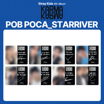 Stray Kids 4th Album 'KARMA' POB (STARRIVER)