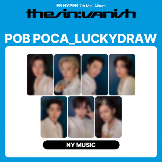ENHYPEN 7th Mini Album 'THE SIN : VANISH' LUCKYDRAW (NY MUSIC)