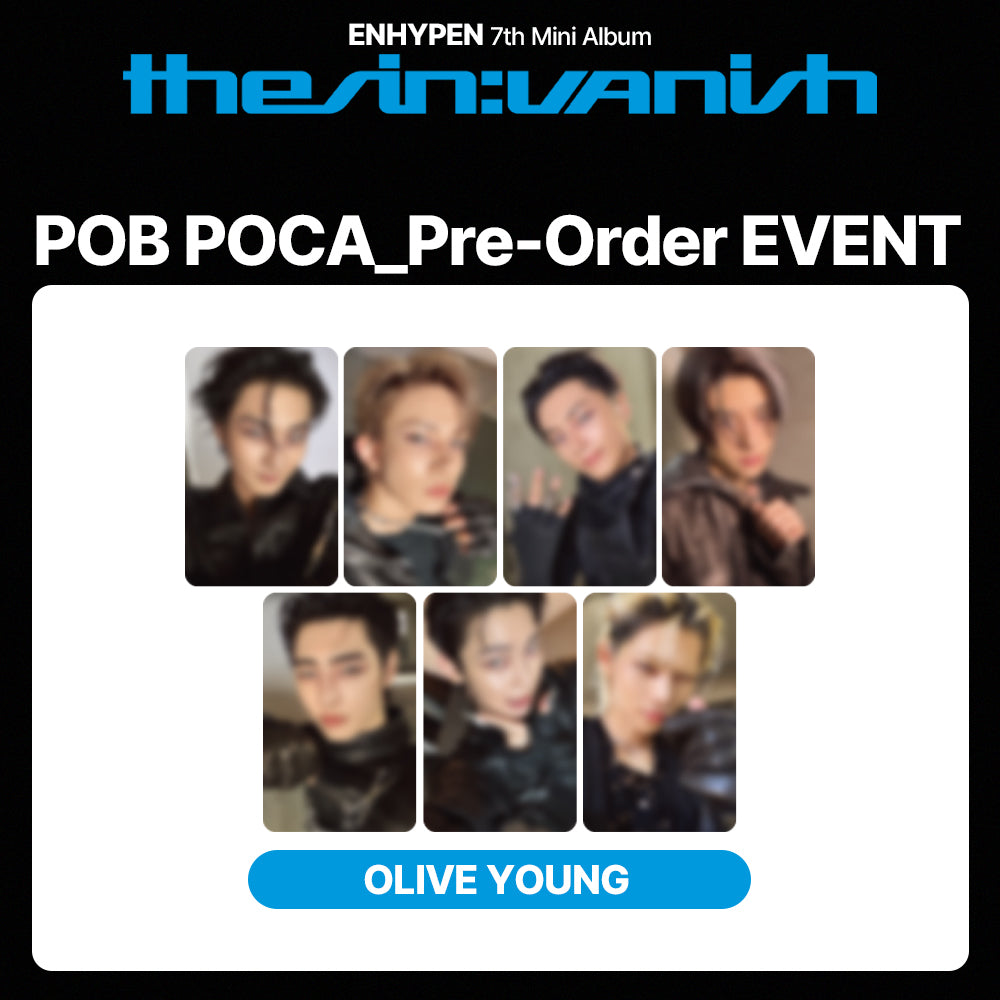 ENHYPEN 7th Mini Album 'THE SIN: VANISH' POB (OLIVE YOUNG)
