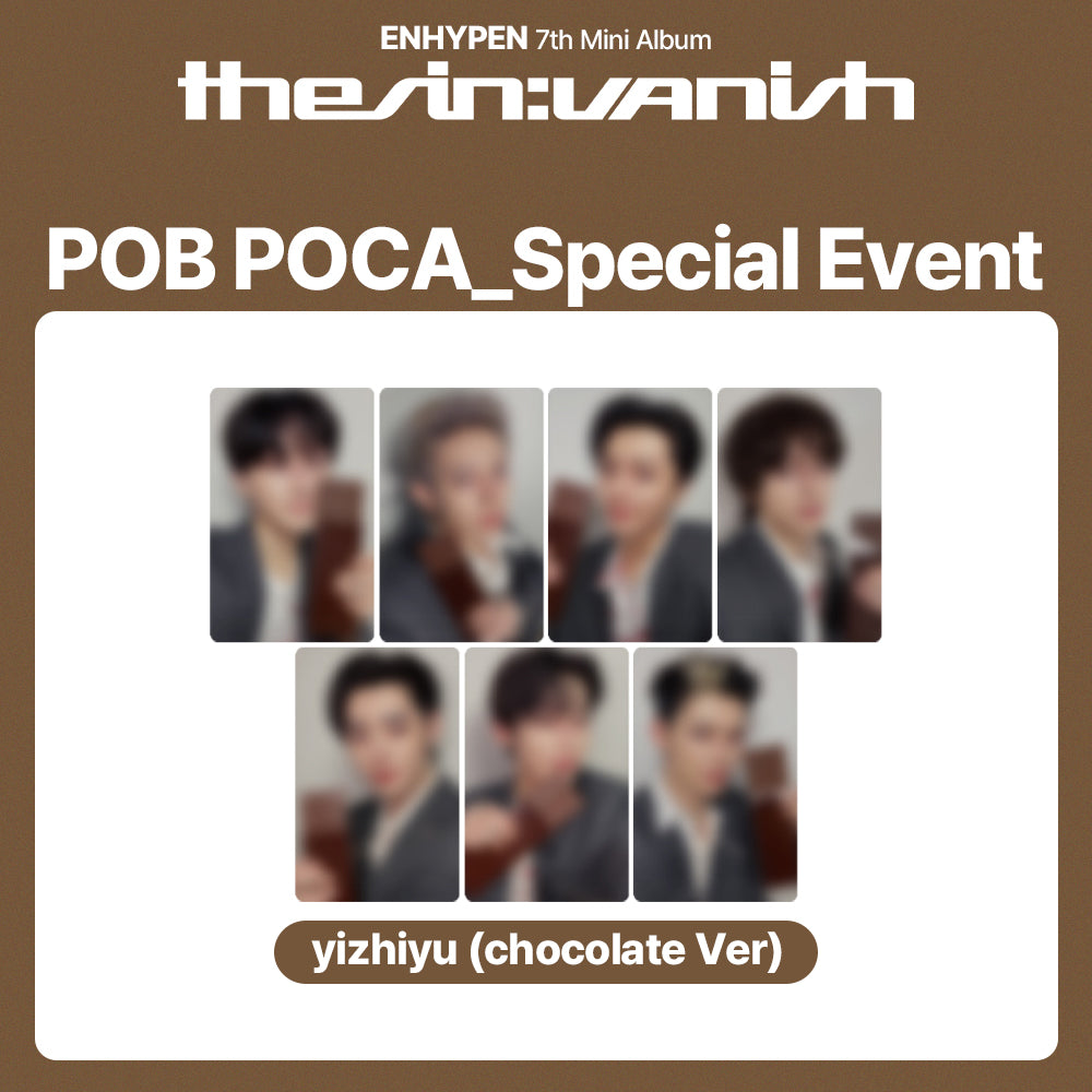 ENHYPEN 7th Mini Album 'THE SIN : VANISH' SPECIAL EVENT (yizhiyu)