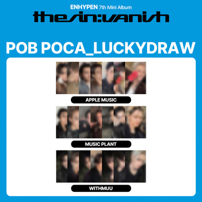 ENHYPEN 7th Mini Album 'THE SIN: VANISH' LUCKYDRAW