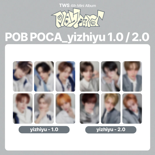 TWS 4th Mini Album 'play hard' POB (YZY: yizhiyu)