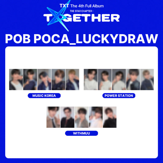 TXT 4th Album 'The Star Chapter : TOGETHER' 2ND LUCKYDRAW