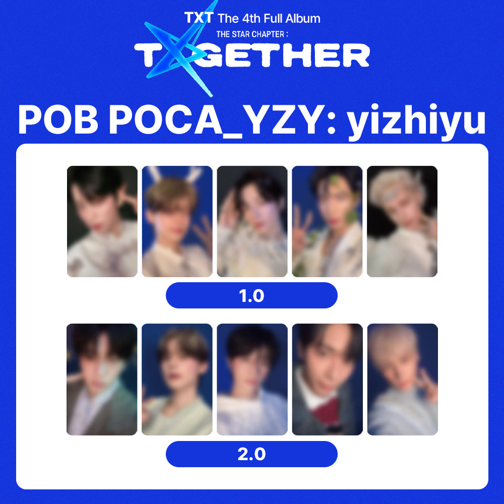 TXT 4th Full Album 'The Star Chapter : TOGETHER' YZY yizhiyu
