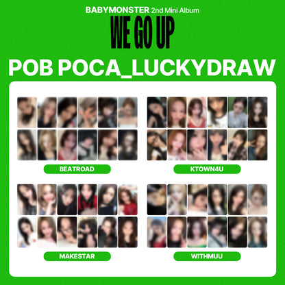 BABYMONSTER 2nd Mini Album 'WE GO UP' LUCKYDRAW