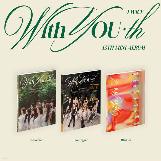 TWICE 13th mini Album With YOU-th + POB