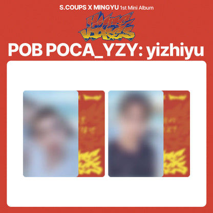 SVT S.COUPS X MINGYU 1st Mini Album 'HYPE VIBES' POB (YZY: yizhiyu-WINK)