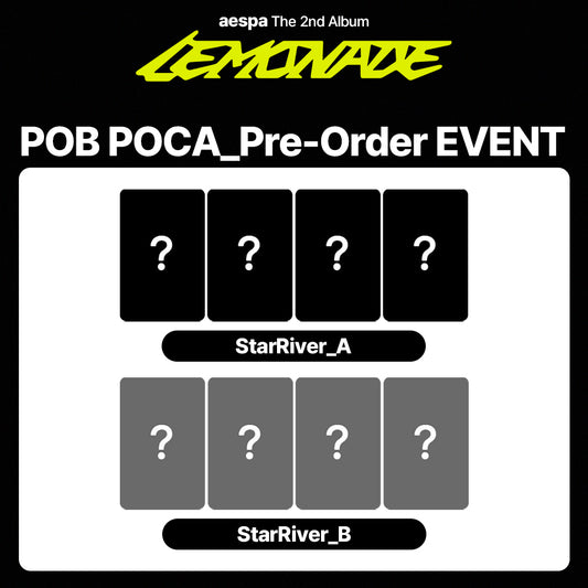 aespa The 2nd Album 'LEMONADE' POB (StarRiver)