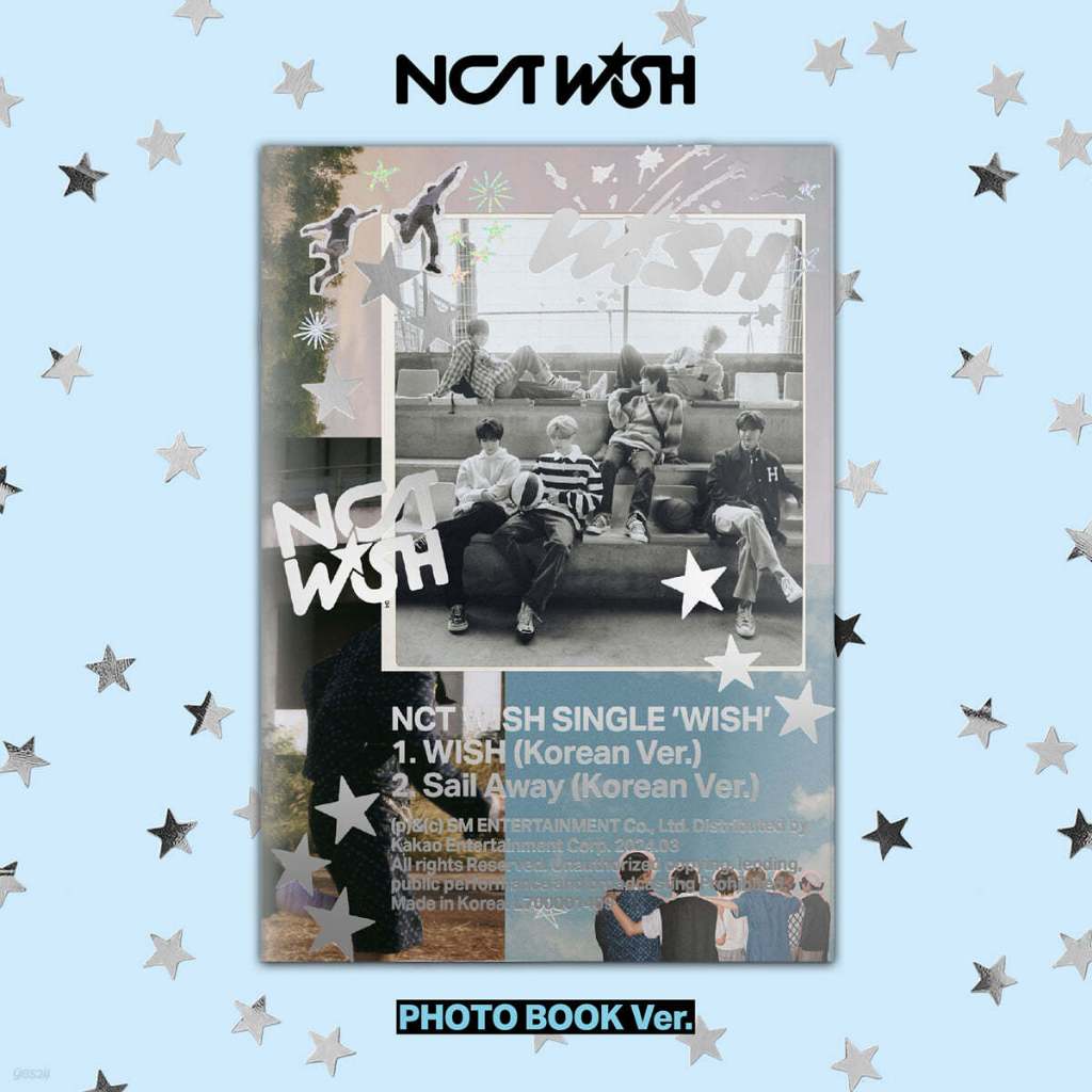 [GIFT] NCT WISH 1st Single Album WISH Photobook Ver