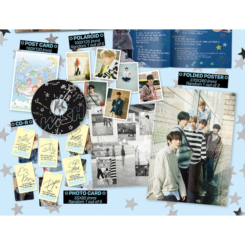 [GIFT] NCT WISH 1st Single Album WISH Photobook Ver